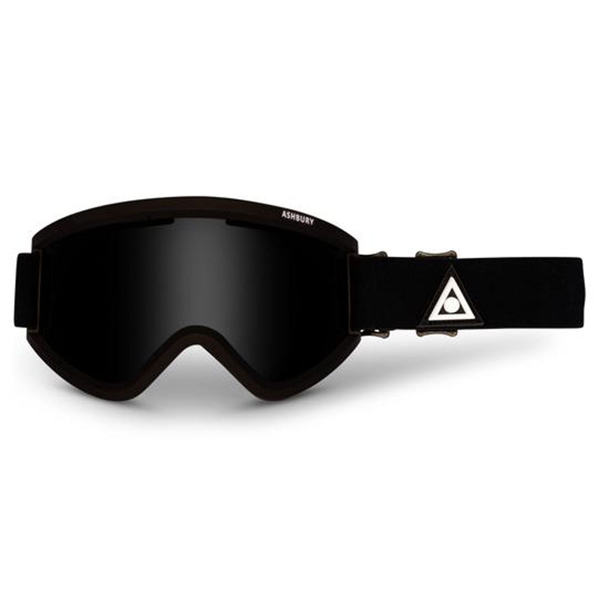 Ashbury Blackbird Black Triangle Snowboard Goggles - Dark Smoke/Yellow Spare image 1