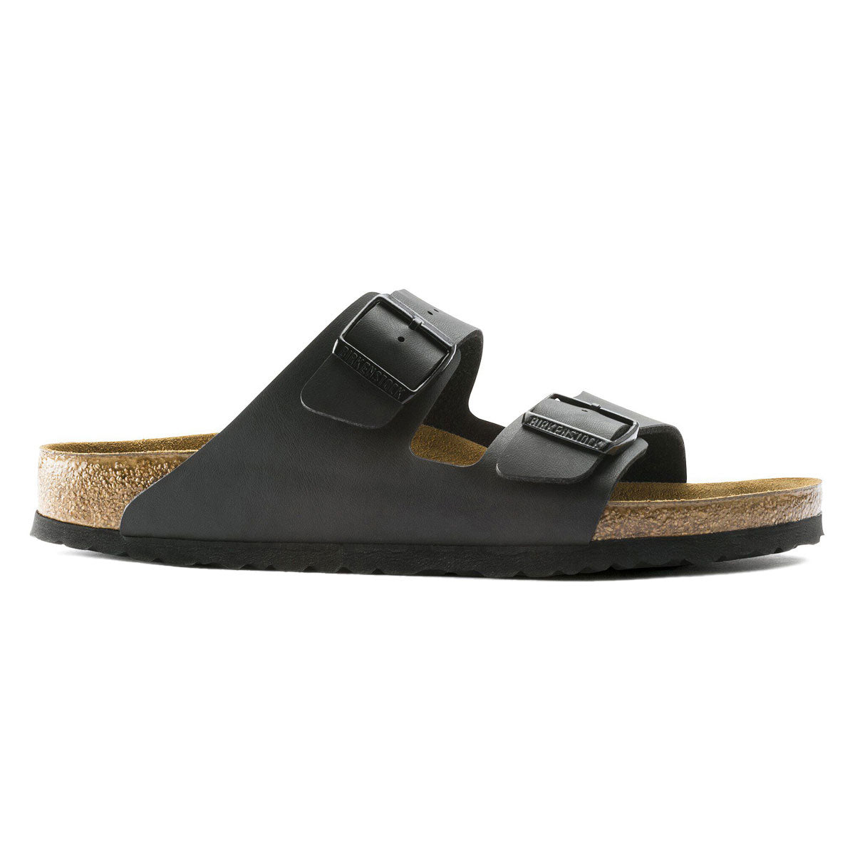 Birkenstock Arizona Sandals - Black Birko-Flor image 1
