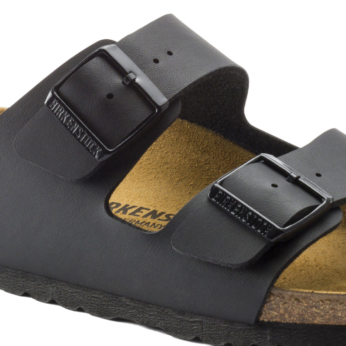 Birkenstock Arizona Sandals - Black Birko-Flor image 5