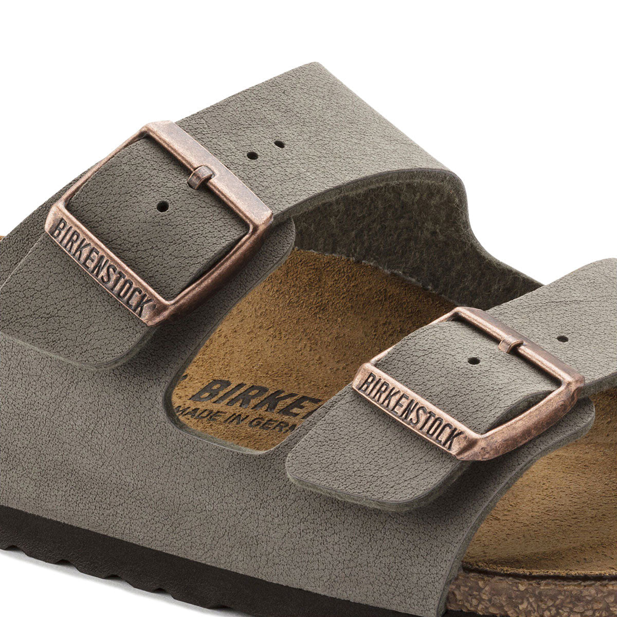 Birkenstock Arizona Sandals - Stone Birkibuc image 5