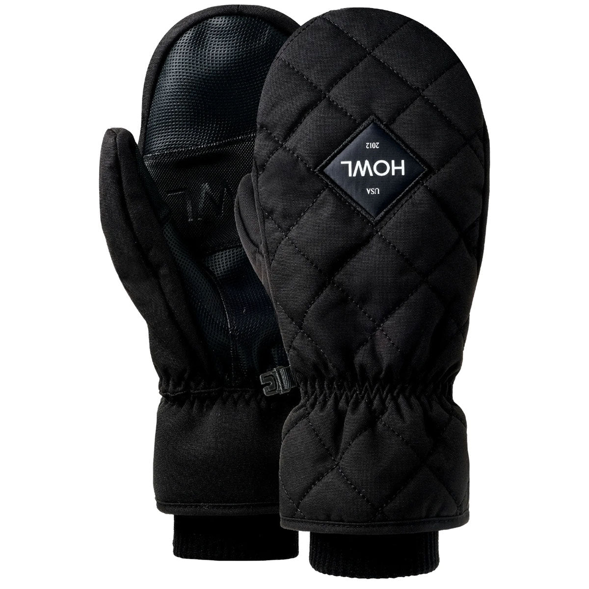 Howl Jed Mitt 2024 Snowboard Gloves - Black image 1