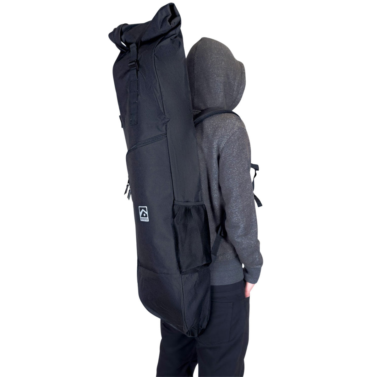 Kyoto Longboard Base Bag - Black Ripstop image 4