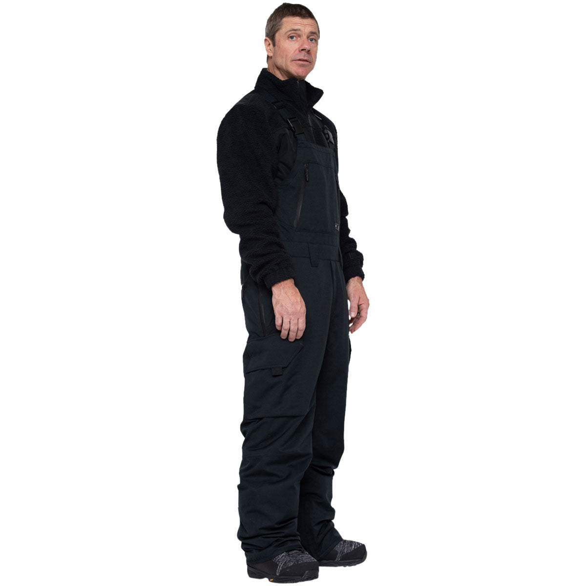 L1 Sentinal Bib 2024 Snowboard Pants - Black image 3