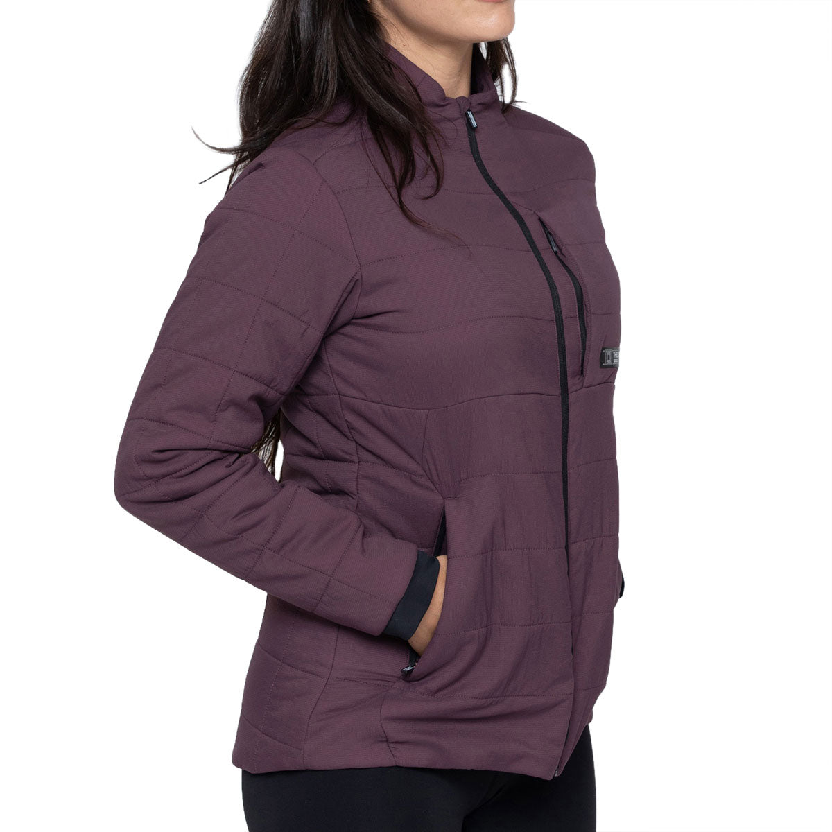 L1 Womens Nova 2024 Snowboard Jacket - Huckleberry image 4