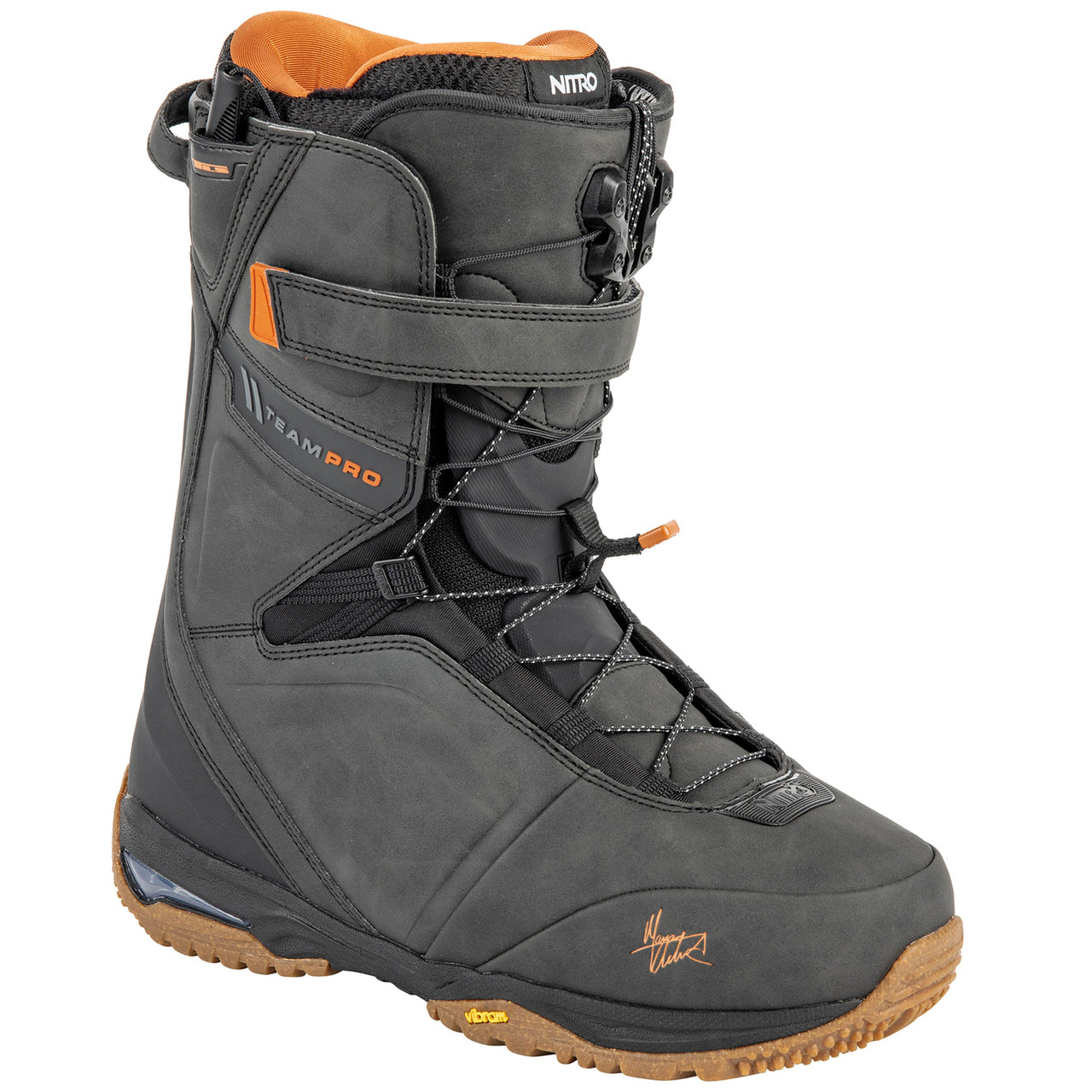 Nitro Team Pro Mk Tls 2024 Snowboard Boots - Black image 1