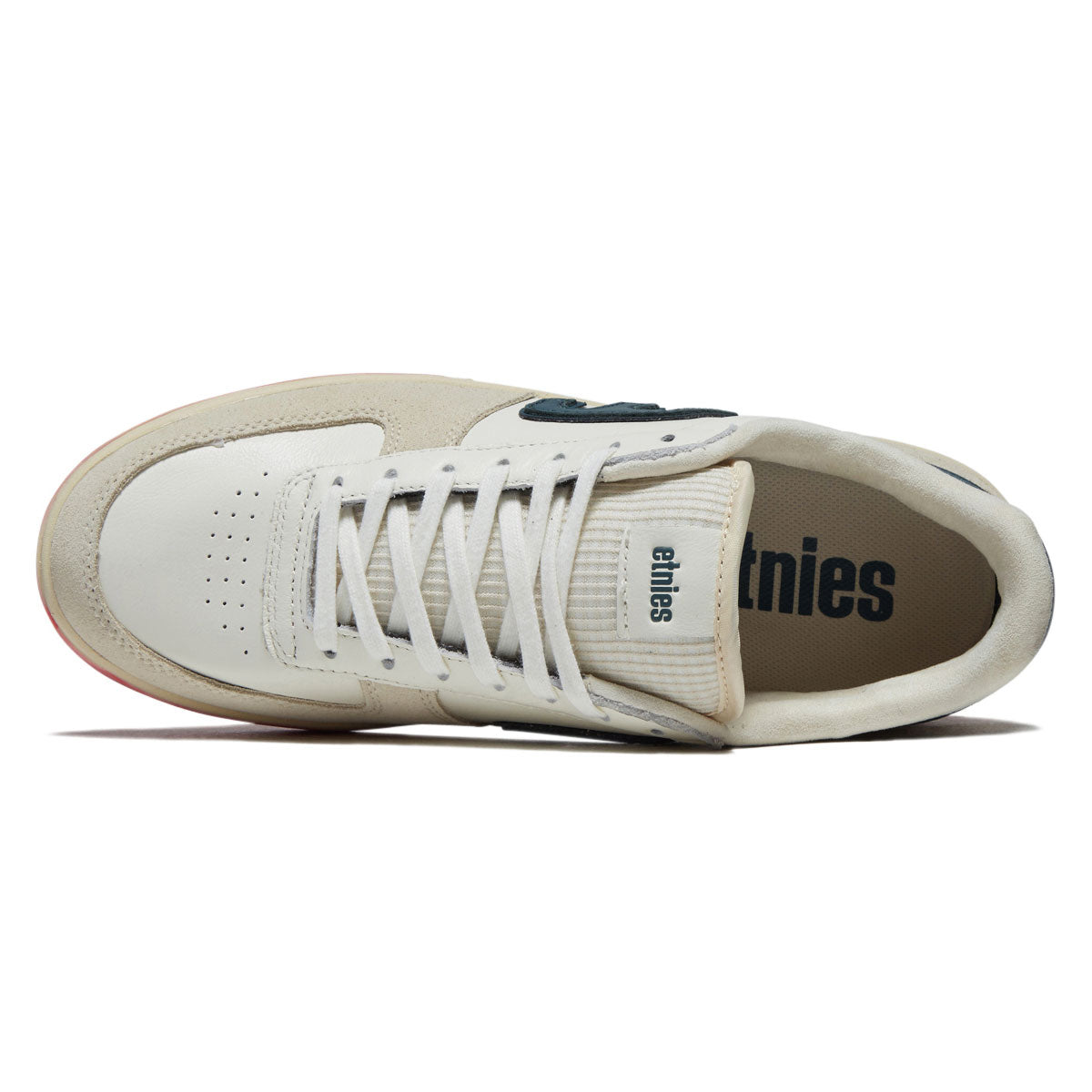 Etnies Emerson Shoes - White/Pink/Blue image 3