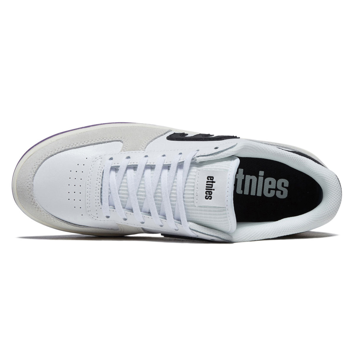 Etnies Emerson Shoes - White/Purple image 3