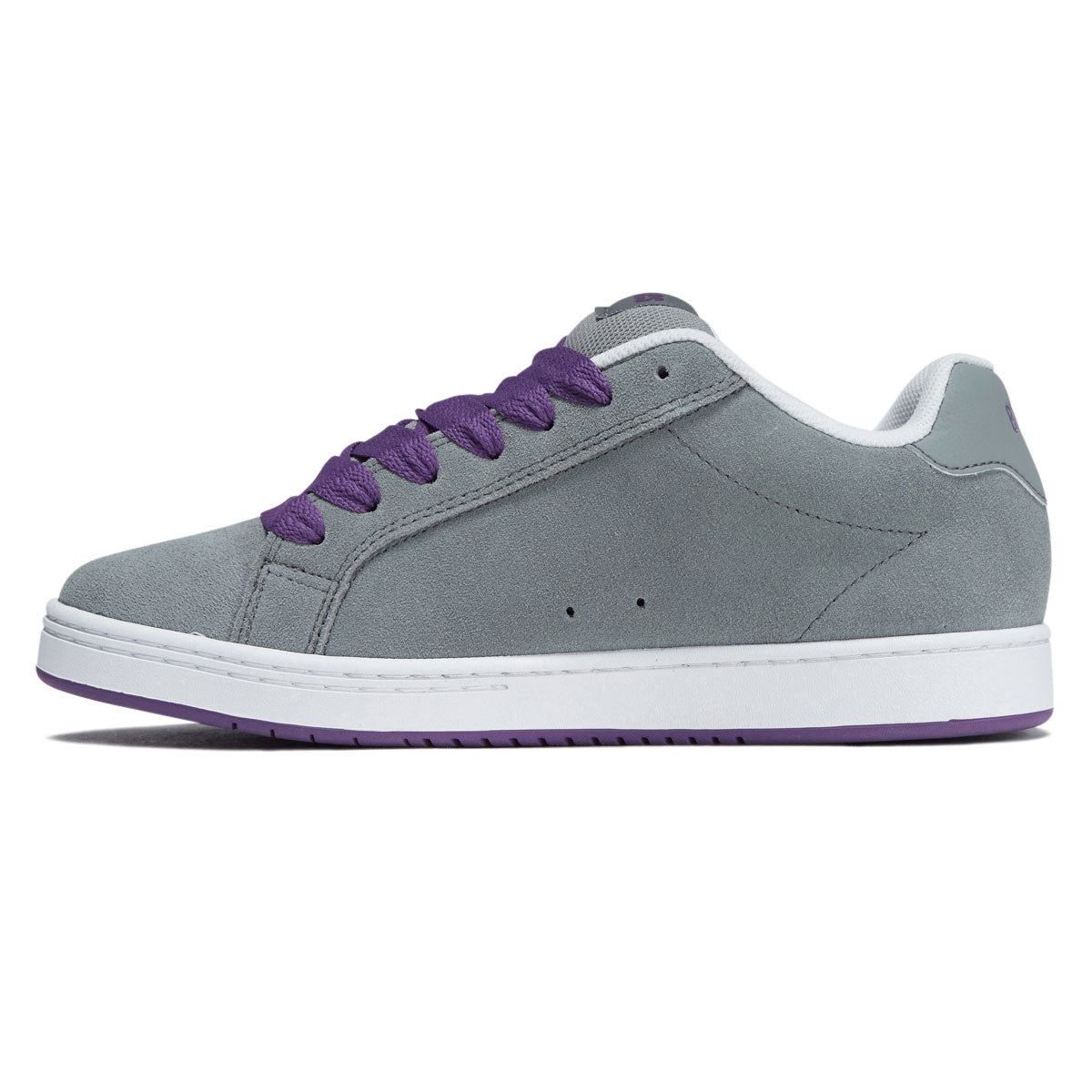 Etnies Fader Shoes - Grey/Purple image 2