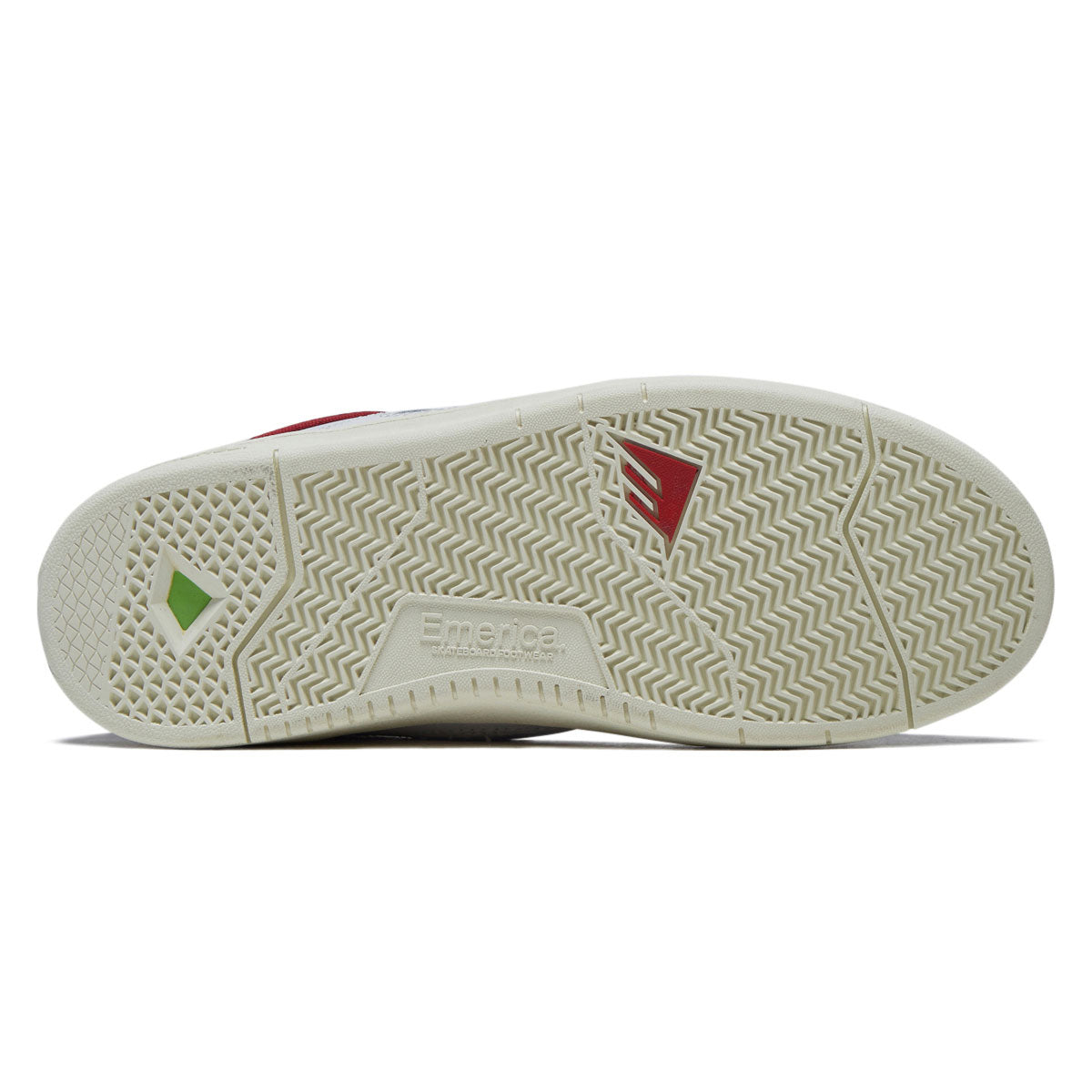 Emerica KSL III Shoes - White/Red image 4