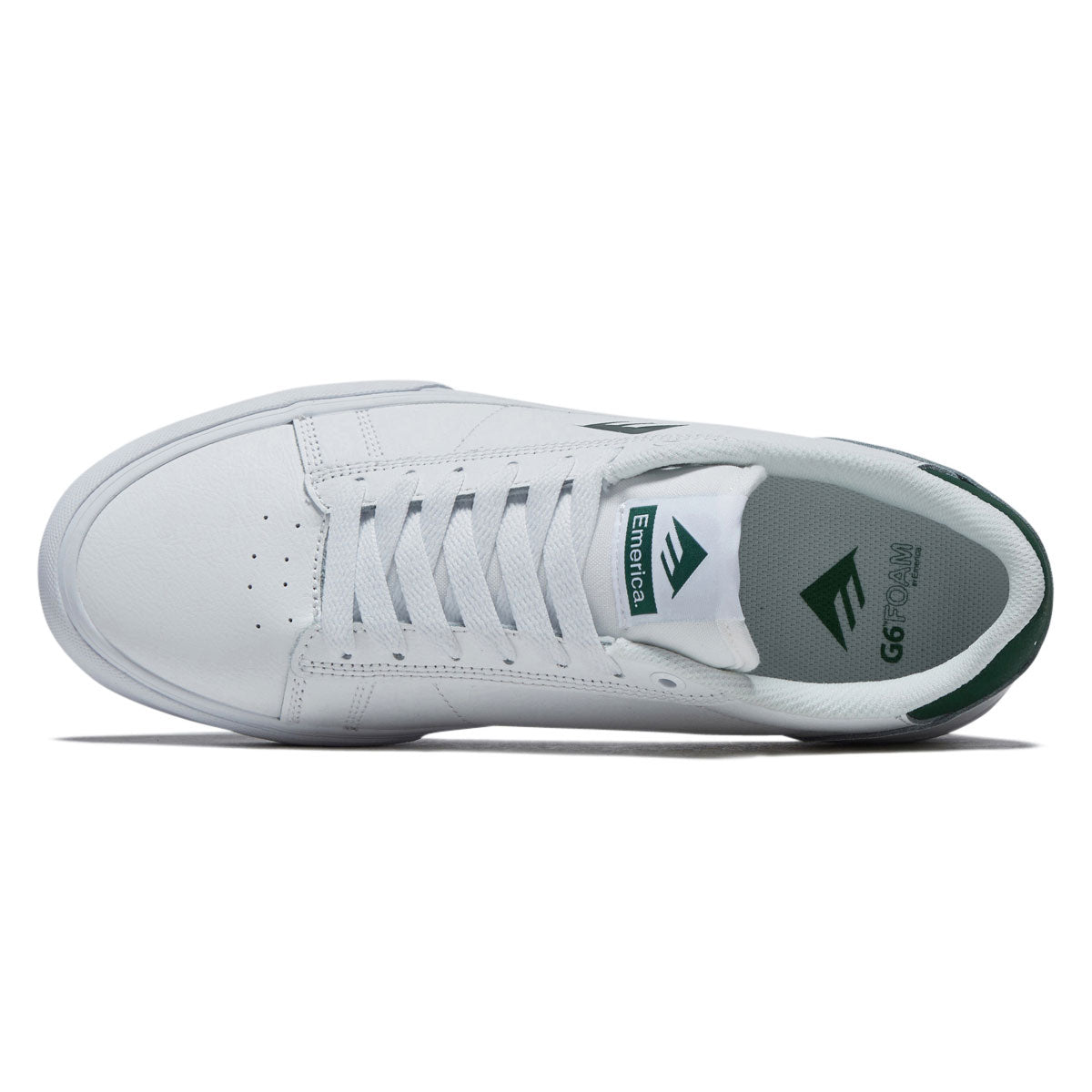 Emerica Moca Shoes - White/Green image 3