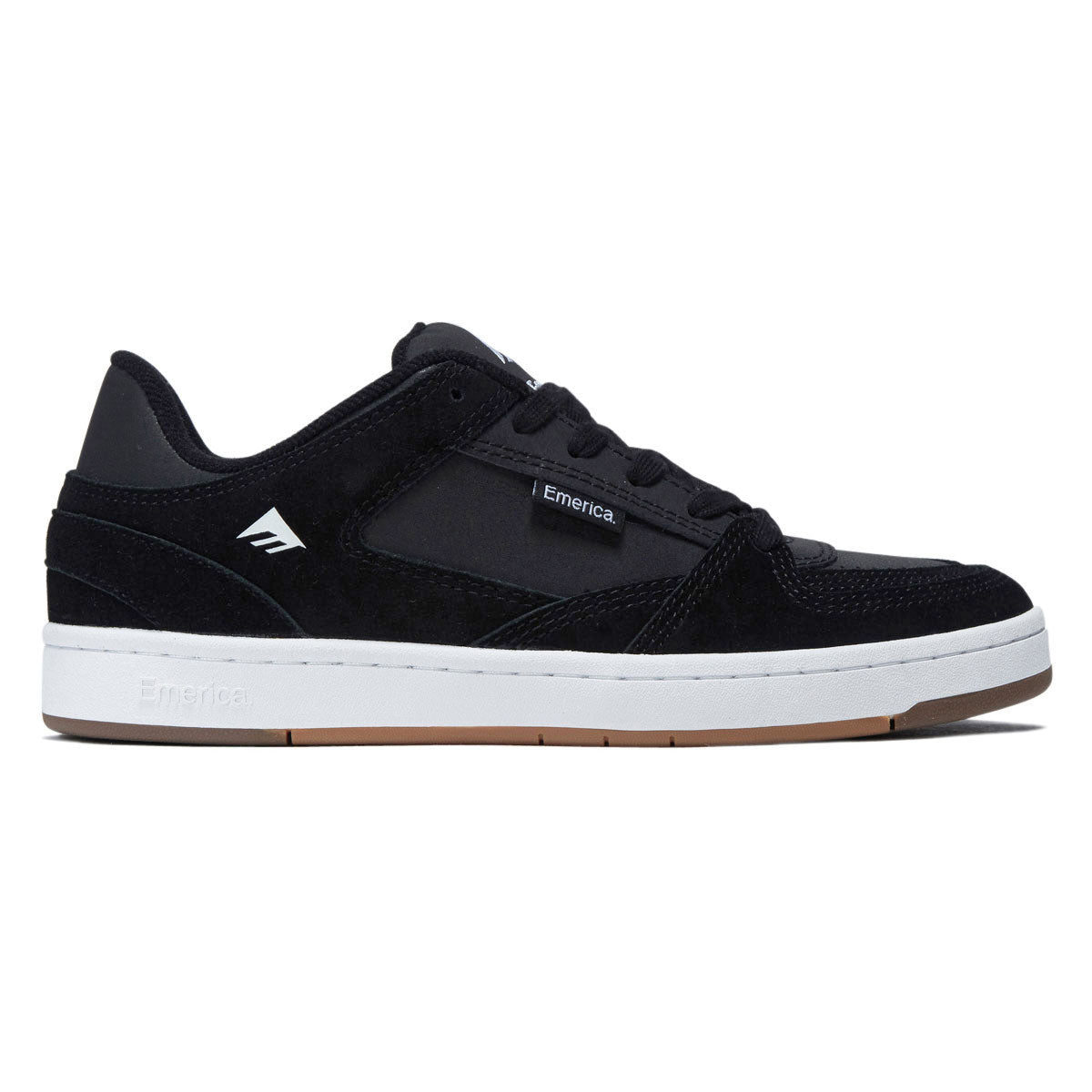 Emerica Mute Shoes - Black/White image 1
