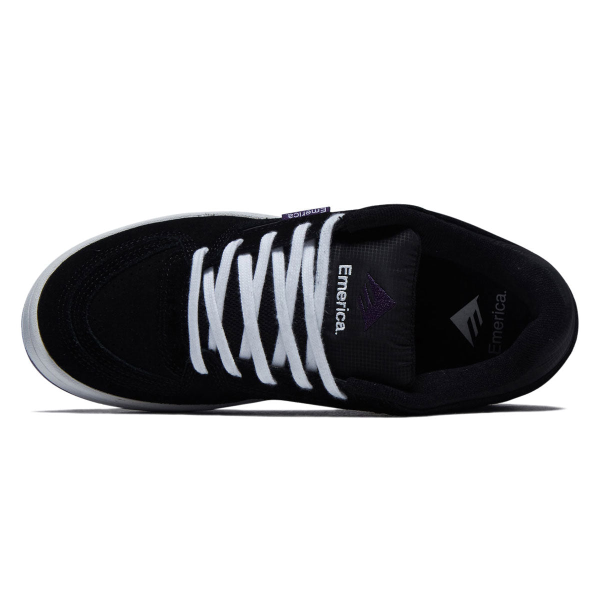 Emerica Mute Shoes - Black/White/Gum image 2