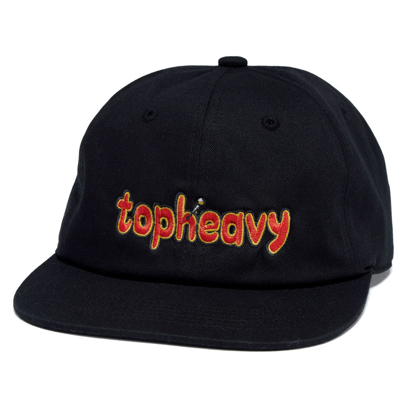 Top Heavy Pinned Hat - Black