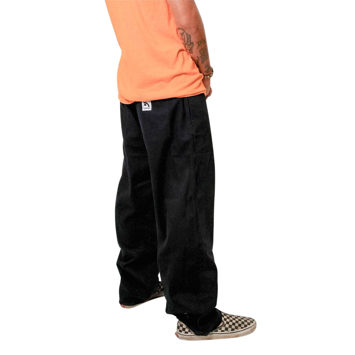 Limpies Wilted Flower Pants - Black image 2