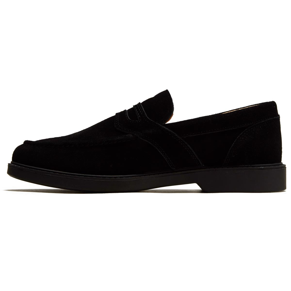 Hours Is Yours Cohiba Penny Loafer Shoes - Black Suede image 2