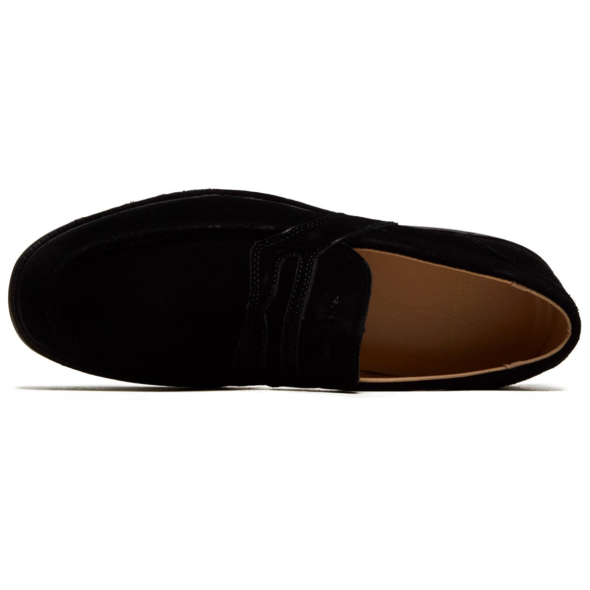 Hours Is Yours Cohiba Penny Loafer Shoes - Black Suede image 3