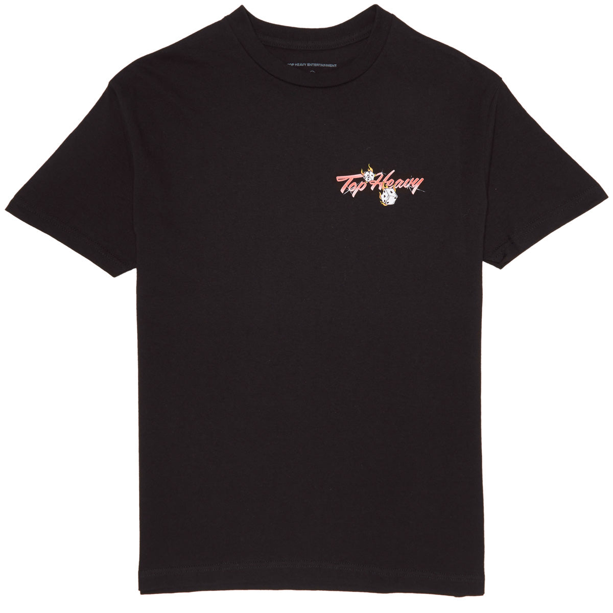 Top Heavy High Stakes T-Shirt - Black image 2