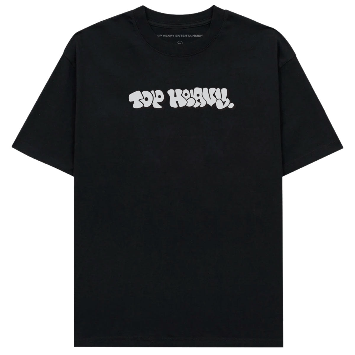 Top Heavy OG Throwie T-Shirt - Black/Gray image 1