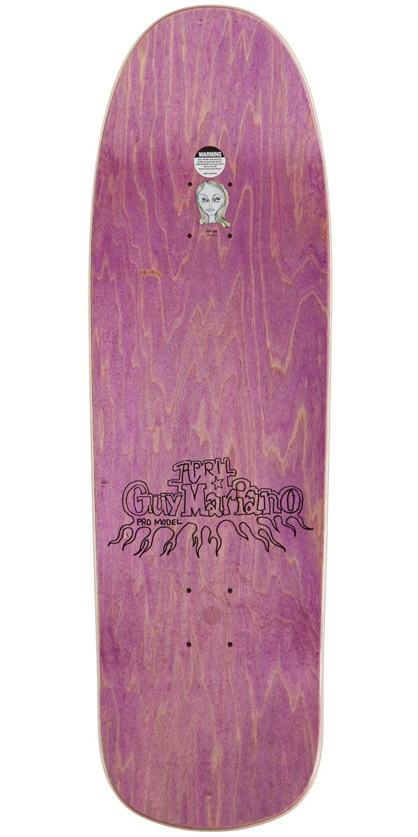 April Guy By Gonz Skateboard Complete - Purple - 9.60