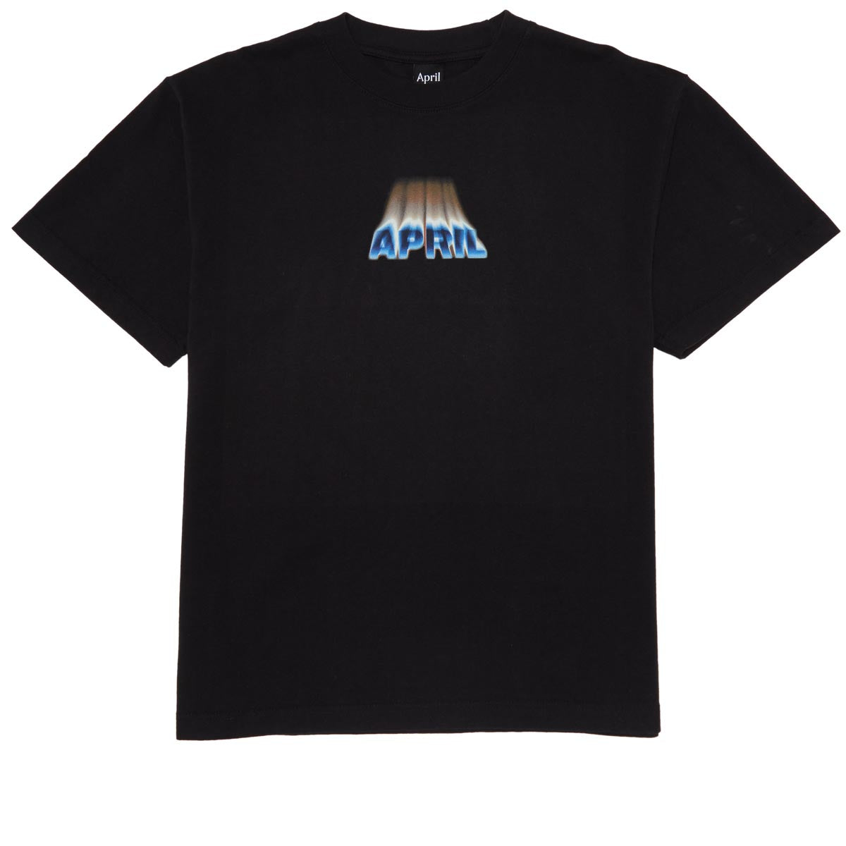 April Dust  T-Shirt - Black image 1