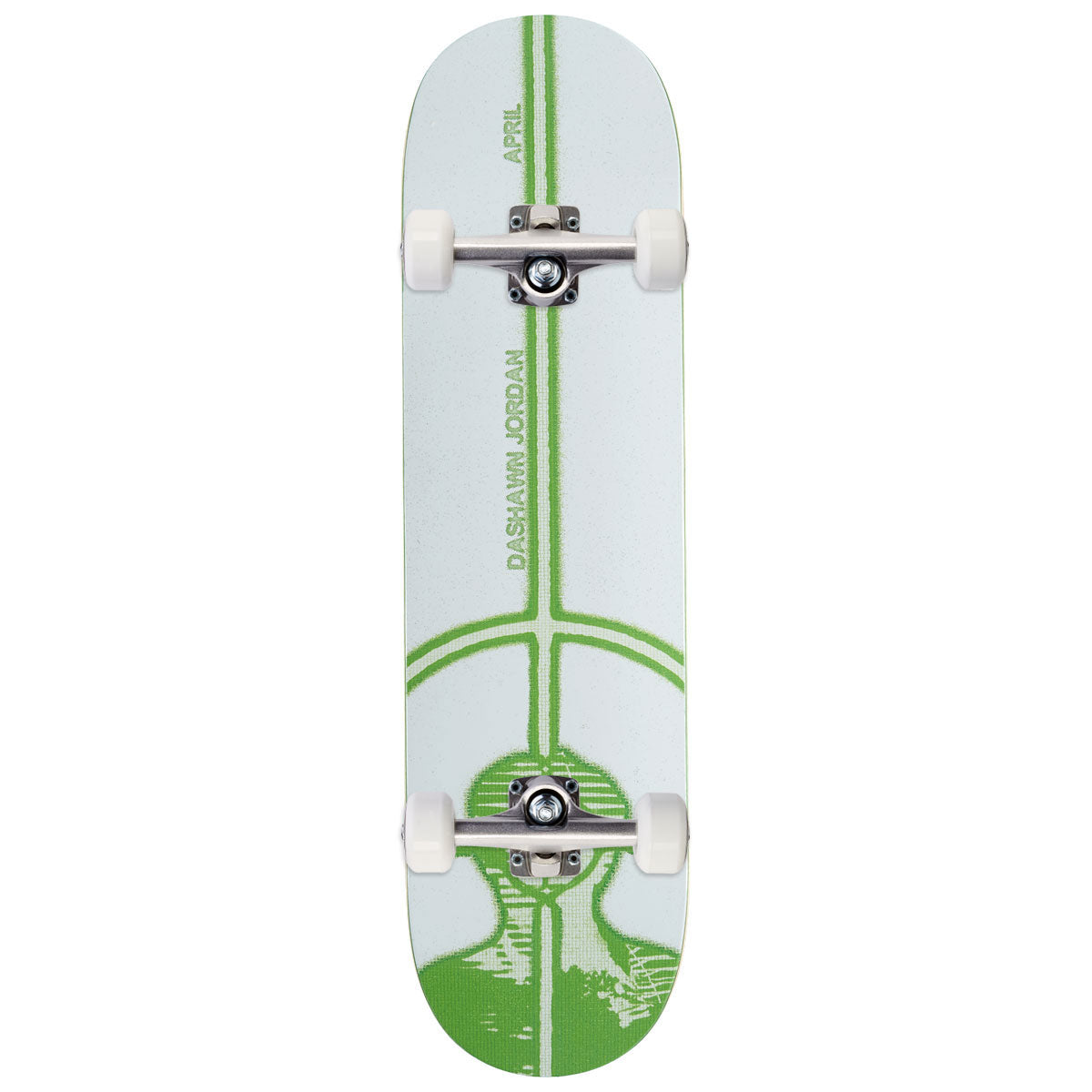 April Dashawn Jordan Aim Skateboard Complete - 8.25