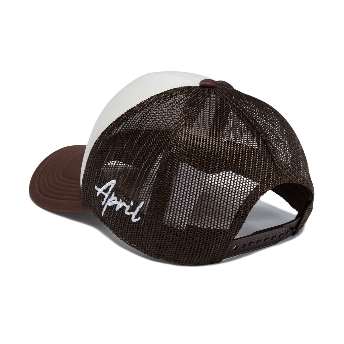 April Full Circle Trucker Hat - Brown – Daddies Board Shop