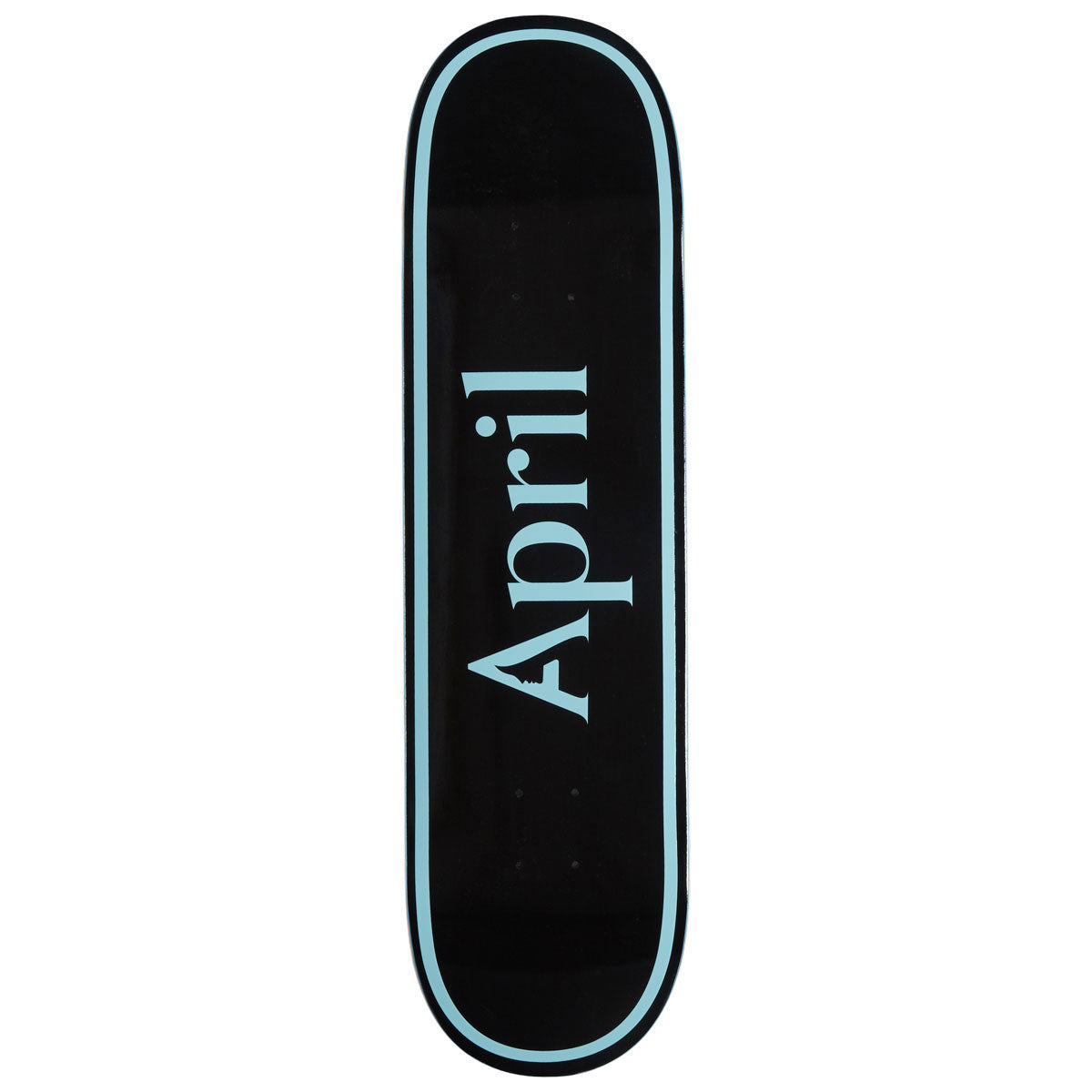 April OG Logo Skateboard Deck - Blue/Black - 8.25