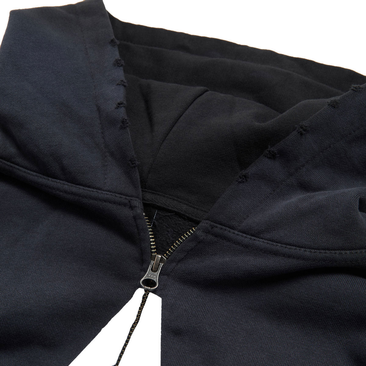 April A Logo Zip Hoodie - Vintage Black image 3
