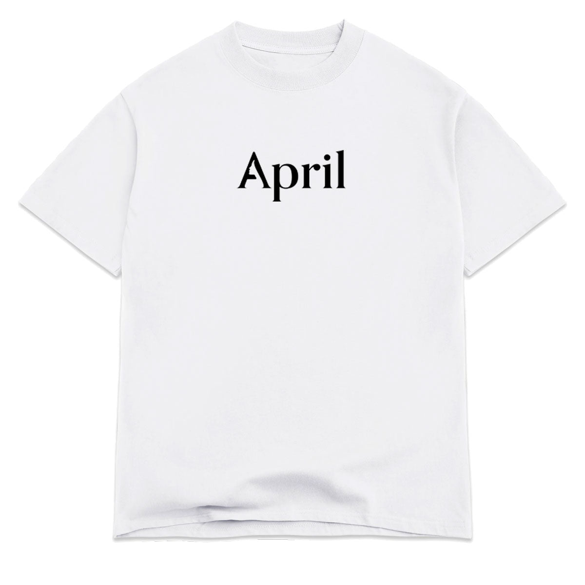 April OG Logo T-Shirt - White image 1