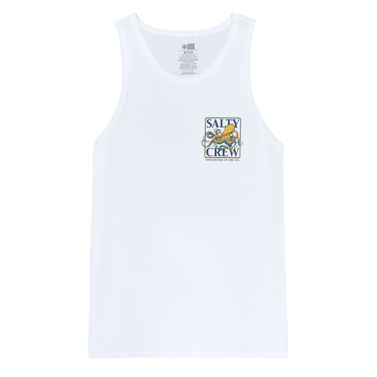 Salty Crew Ink Slinger Tank Top - White image 2