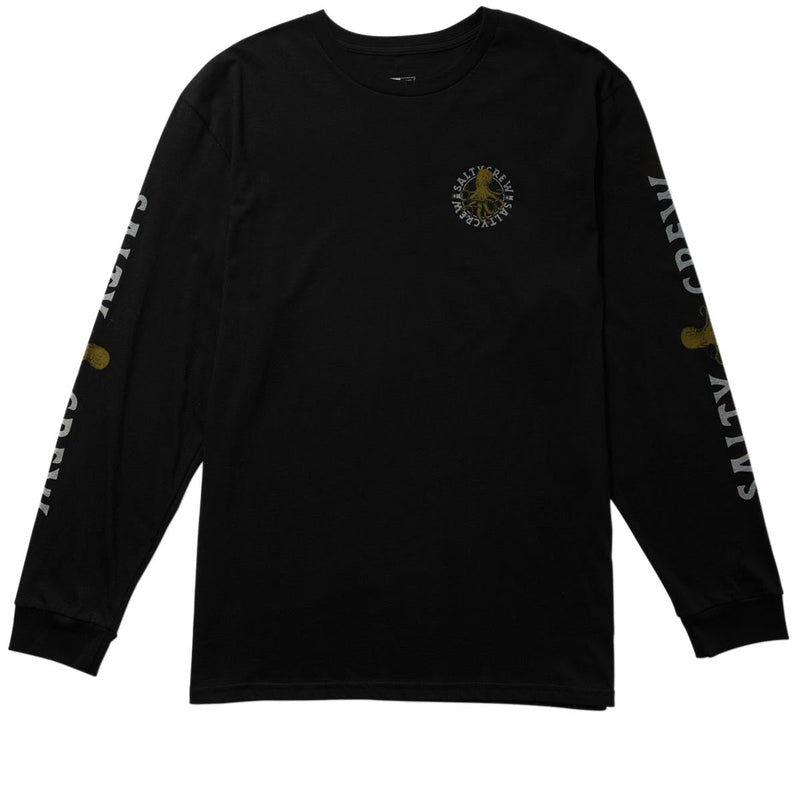 Salty Crew Tentacles Long Sleeve T-Shirt - Black