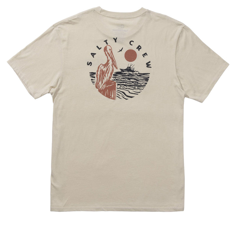Salty Crew Stakeout T-Shirt - Bone