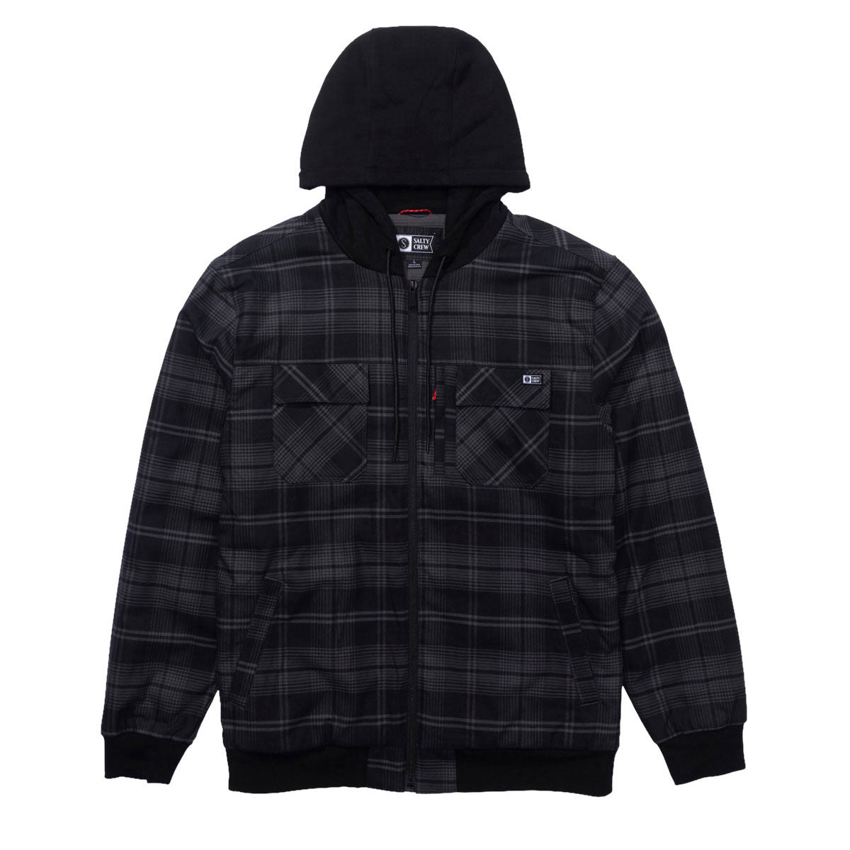 Salty Crew Fathom Jacket - Black image 1