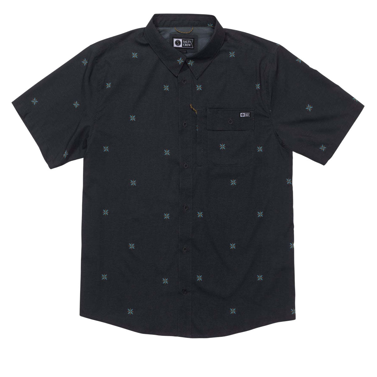 Salty Crew Flagship UV Button Up Shirt - Phantom image 1