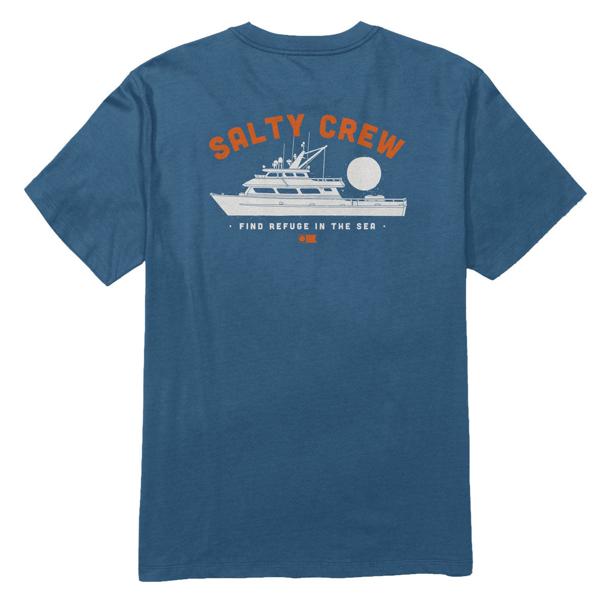 Salty Crew Overnight T-Shirt - Cast Blue image 1