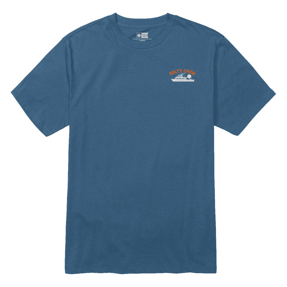 Salty Crew Overnight T-Shirt - Cast Blue image 2