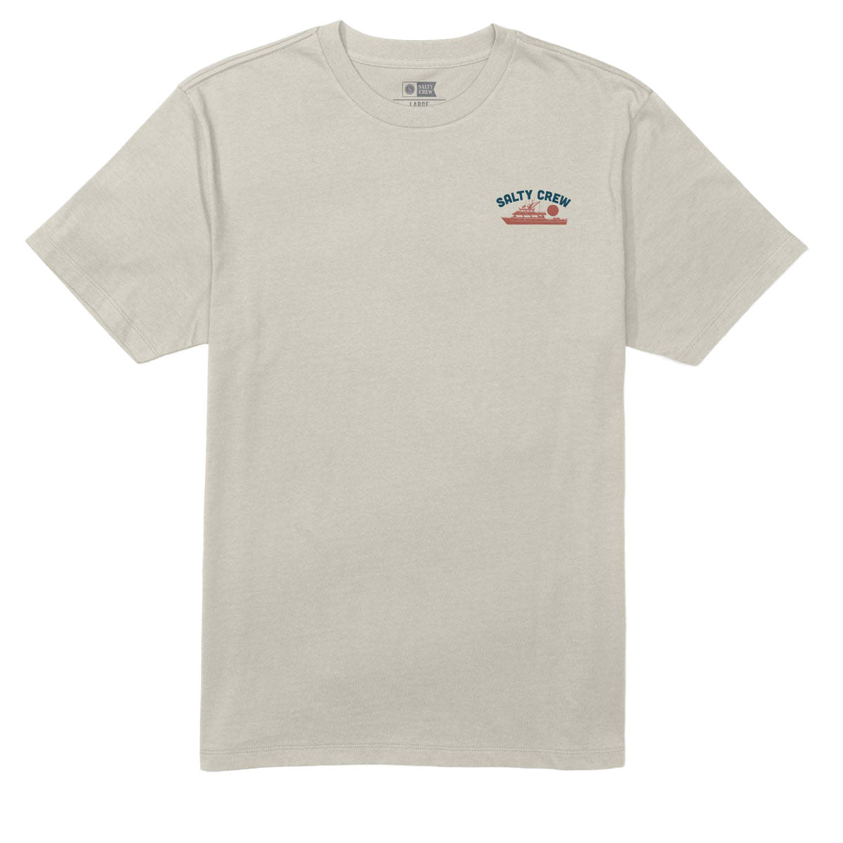 Salty Crew Overnight T-Shirt - Bone image 2