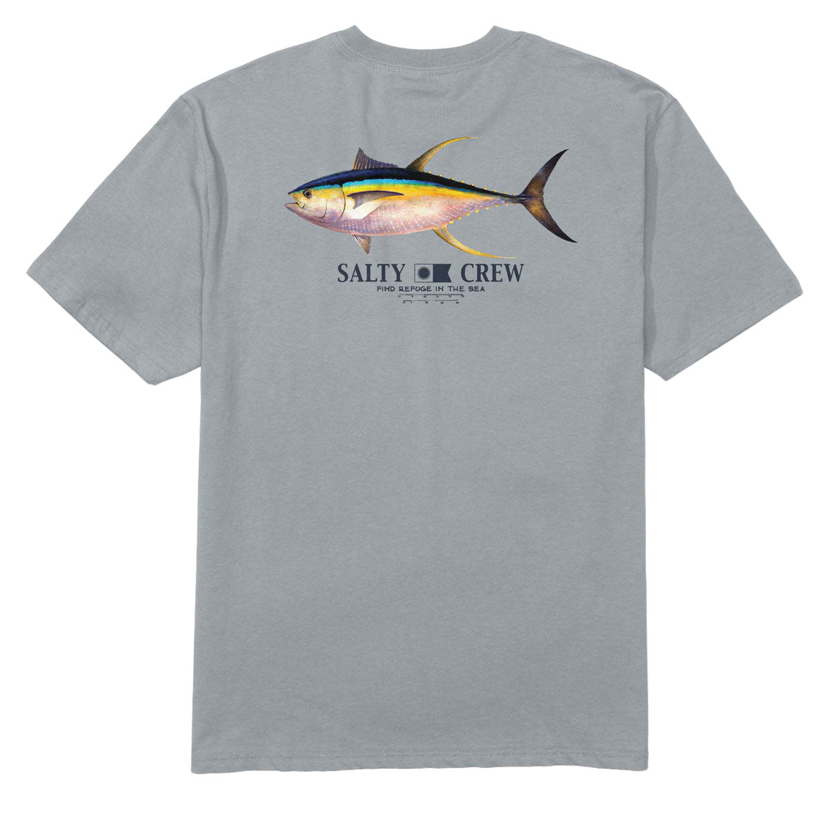 Salty Crew Ahi Classic T-Shirt - Quarry image 1