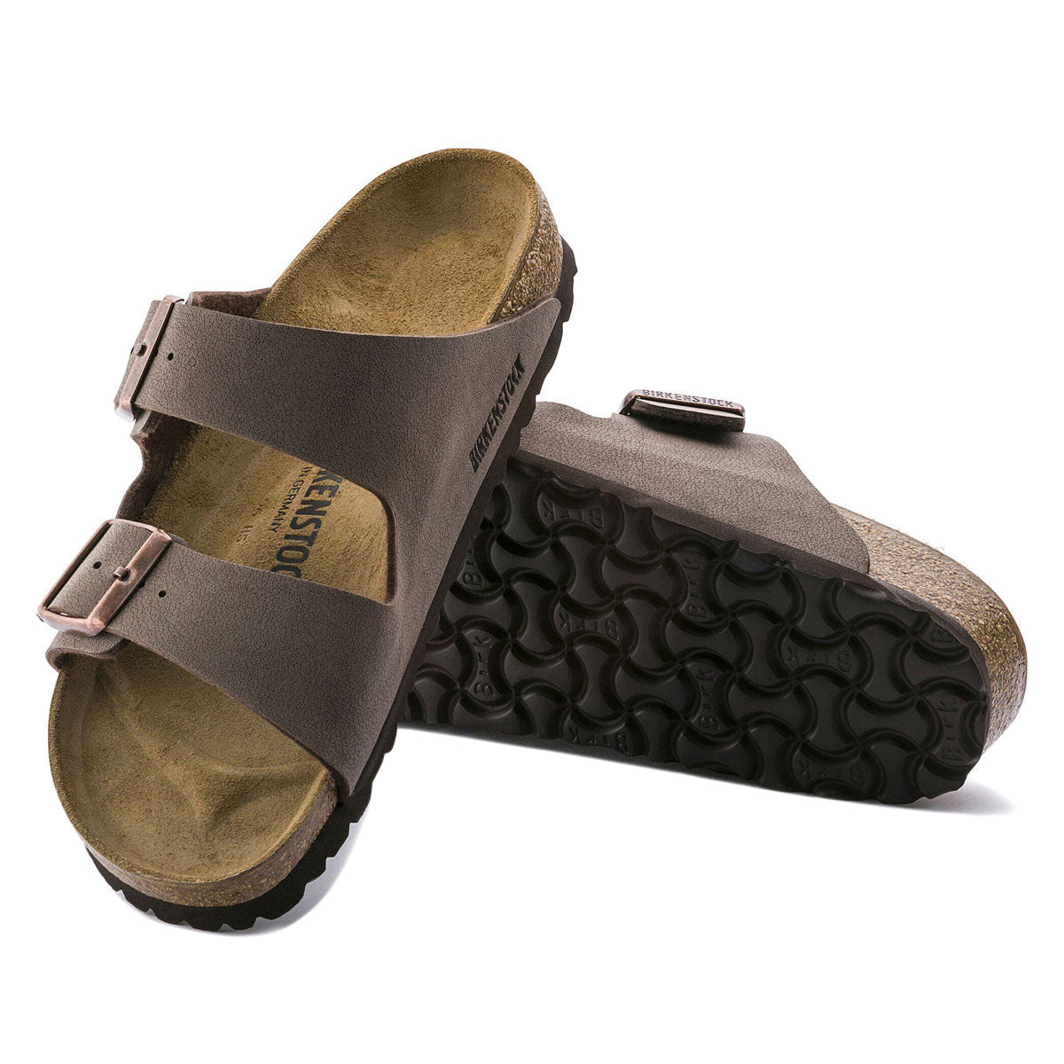 Birkenstock Arizona Sandals - Mocha Birkibuc image 4