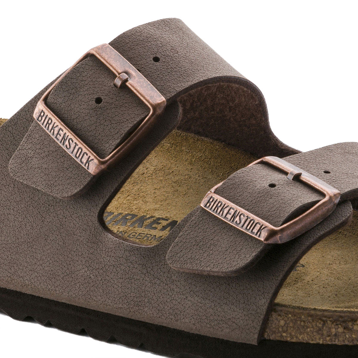 Birkenstock Arizona Sandals - Mocha Birkibuc image 5