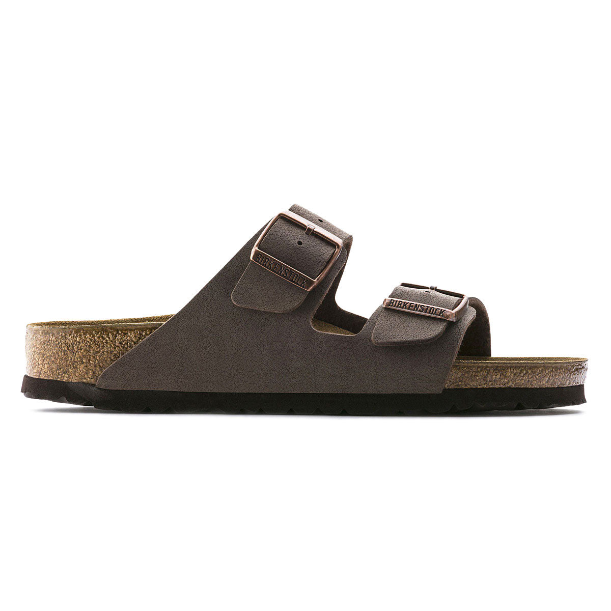 Birkenstock Womens Arizona Sandals - Mocha Birkibuc image 1