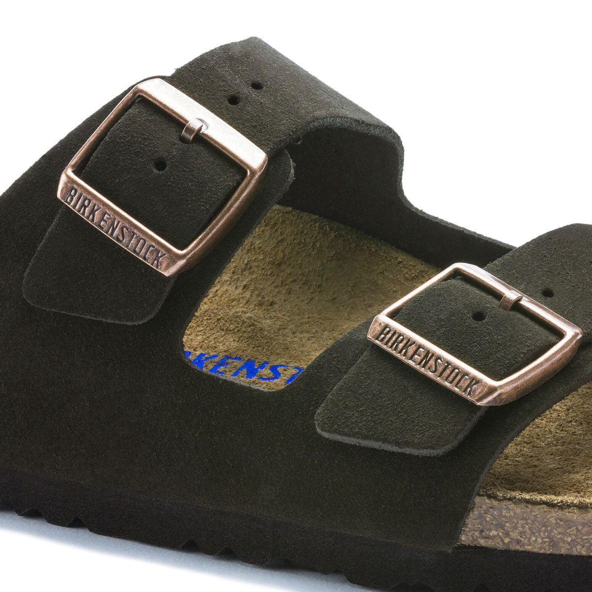 Birkenstock Arizona Soft Footbed Sandals - Mocha Suede image 5