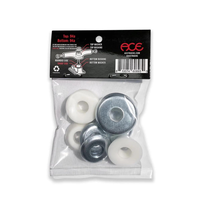Ace Low Hard Bushings - White