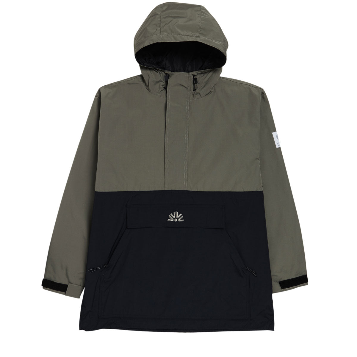 Autumn Cascade Anorak Jacket - Green/Navy image 1