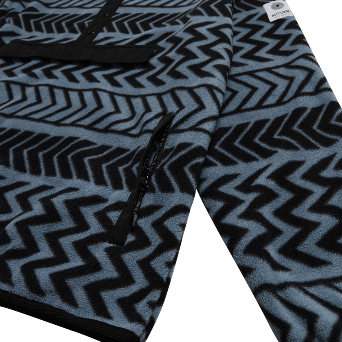 Autumn Orb Half Snap Sweatshirt - Chevron image 4