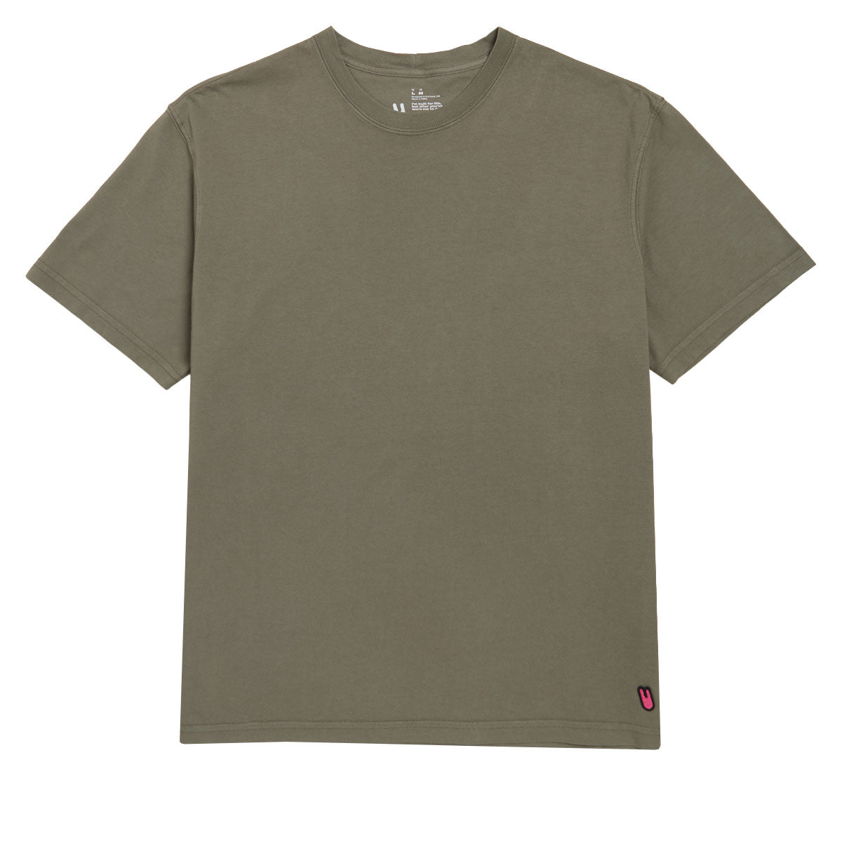 Unless Essentials T-Shirt - Smokey Olive Washed image 1