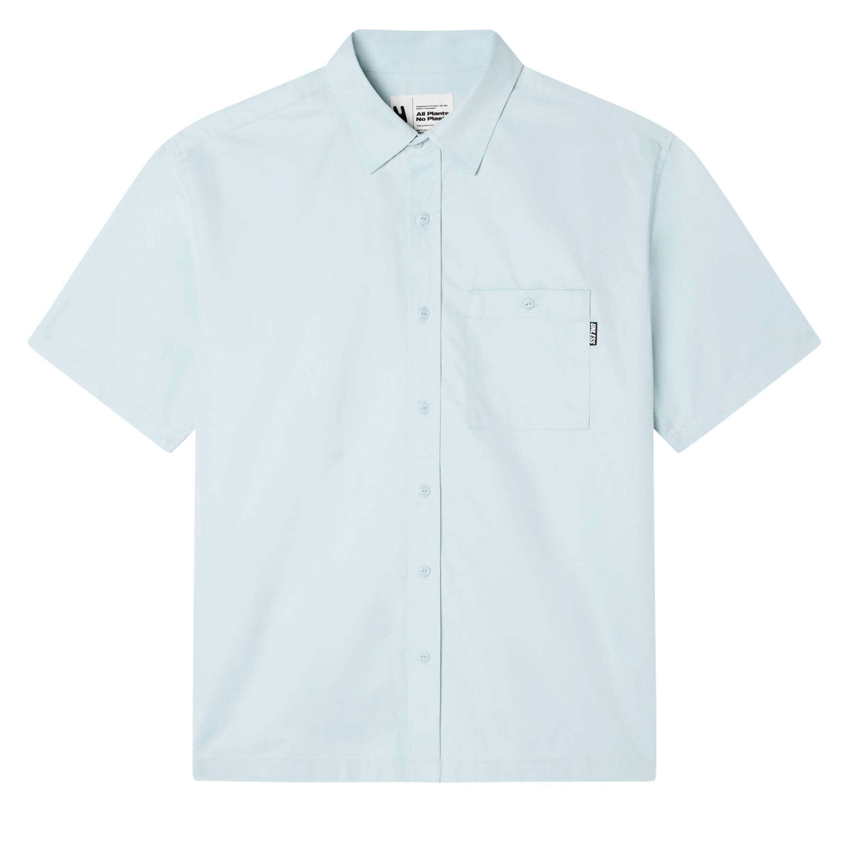 Unless Boxy Shirt - Forget Me Not image 1