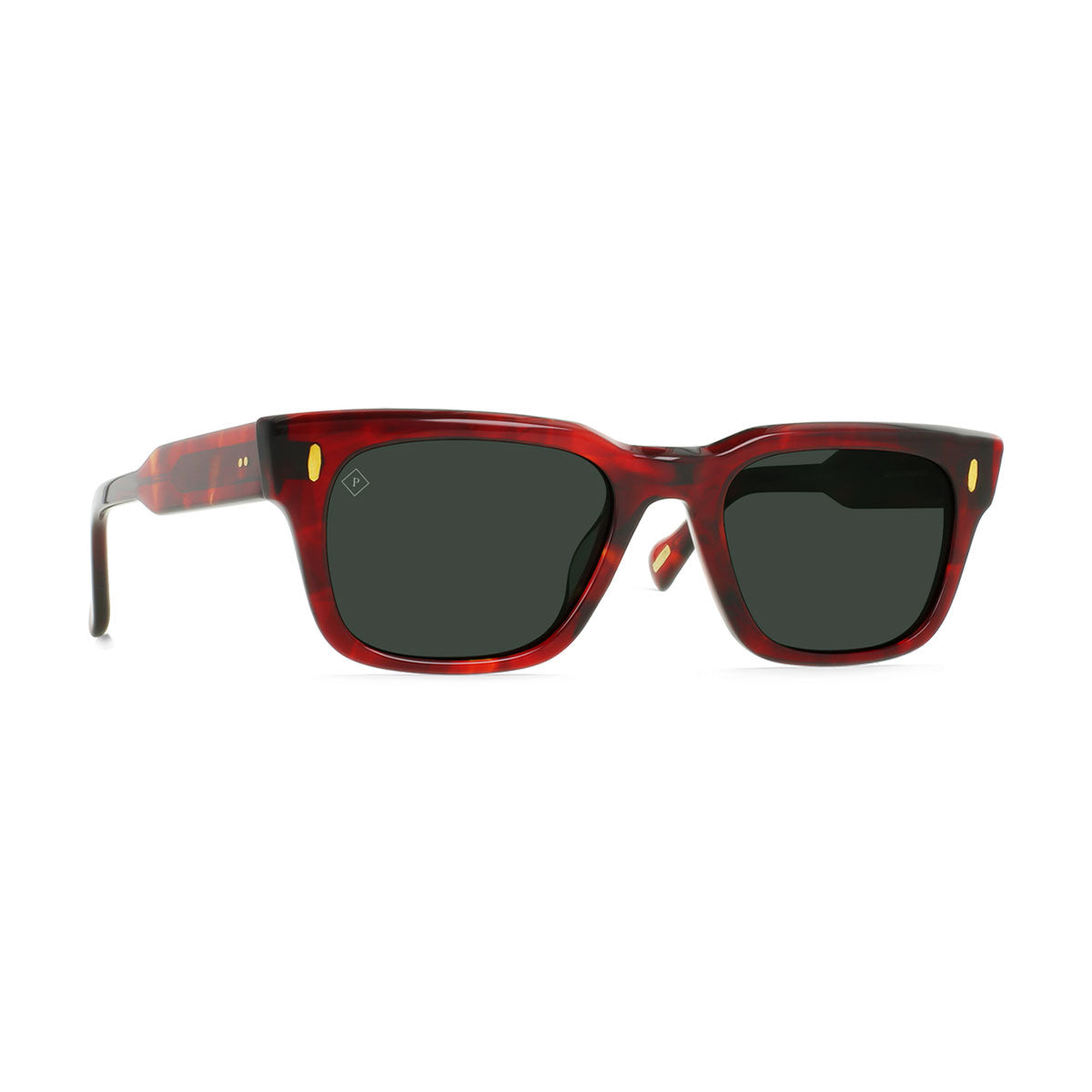 Raen Conway 53 Sunglasses - Negroni/Green Polarized image 1