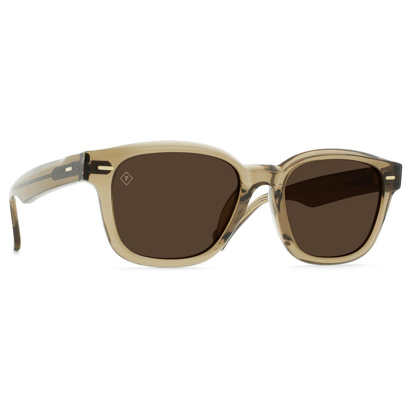 Raen Carby 53 Sunglasses - Ghost/Vibrant Brown Polarized