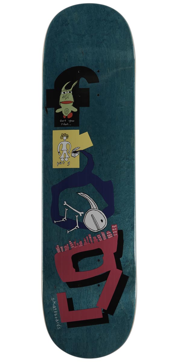 Frog Unleashed Pat G Skateboard Deck - 8.125